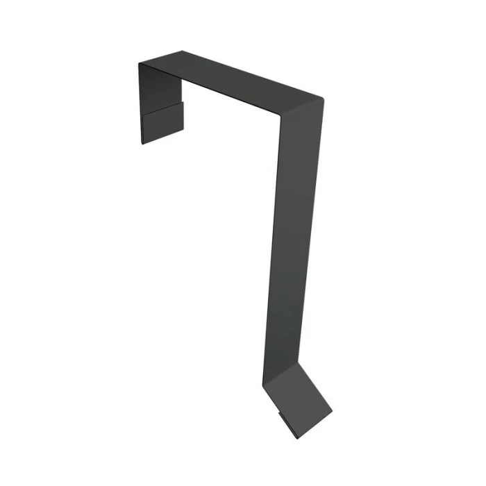 Планка торцевая фасад фальц 0,5 Rooftop Matte RAL 7016 антрацитово-серый