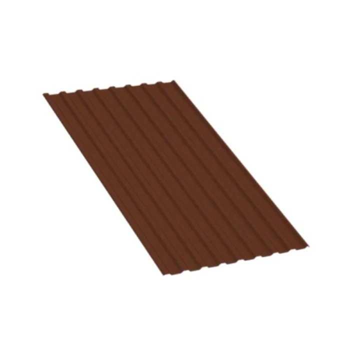 Профнастил МП20 300х0.4 Окрашенный RAL 8004