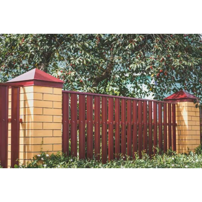 Штакетник М-образный А Grand Line 0,5 Satin RAL 6005 Зеленый Мох